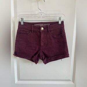 American Eagle Super Stretch Hi Rise Shortie 0
